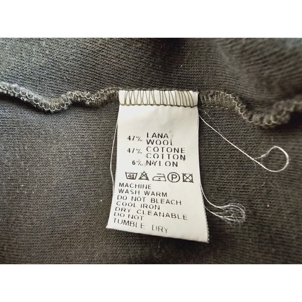 Marbas Men's 1/4 Zip Pullover Sweater Size XL Green Wool Blend - Picture 8 of 9